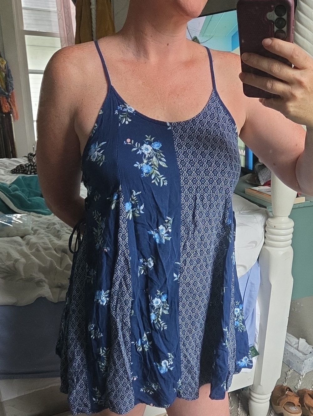 Blue Rain Blue Sundress
